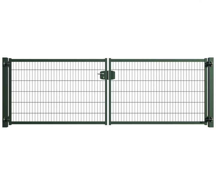 Doppelflügeltor mit Gitterfüllung für den Garten