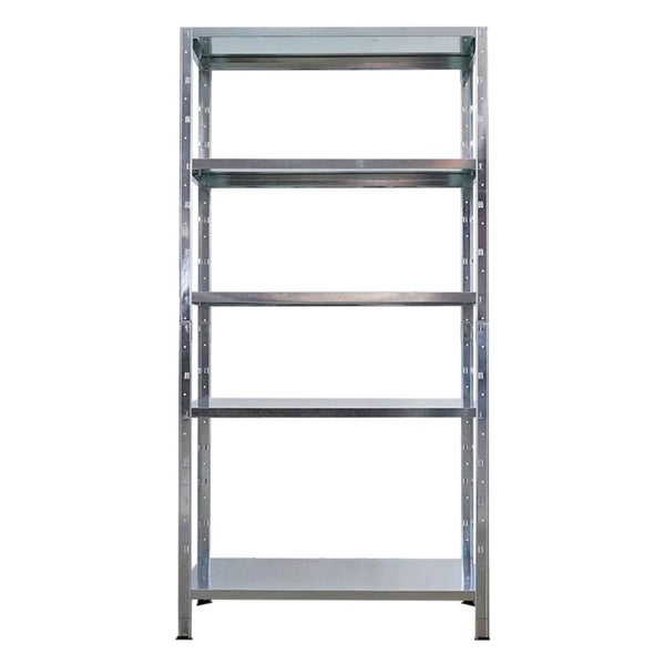 Metallregal mit fünf Ablageflächen