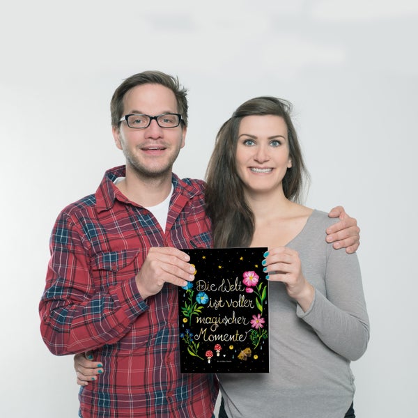 Mr. & Mrs. Panda DIN A4 Poster Magische Welt