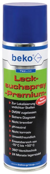 Lecksuchspray in einer Sprühdose