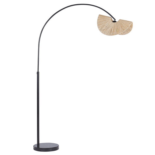 Stehlampe HERRON Naturfarben