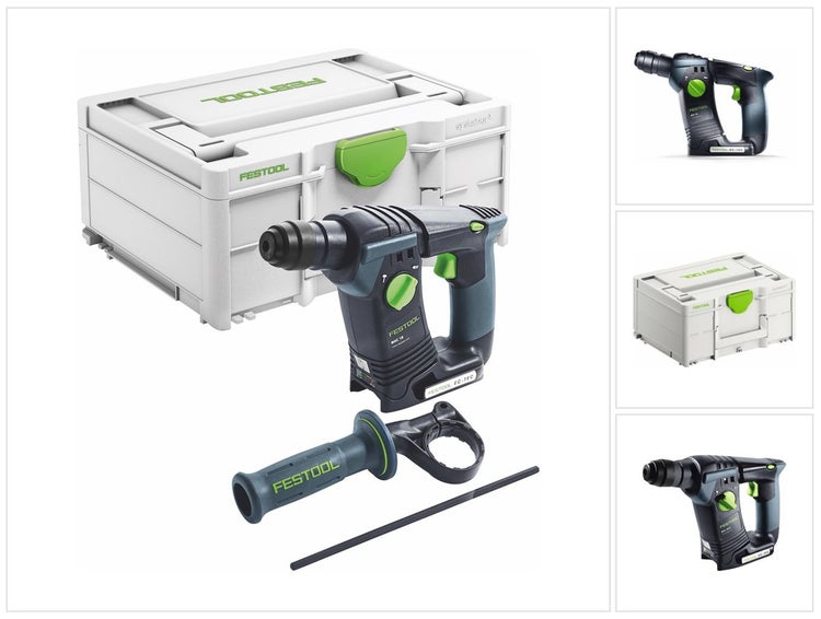 Festool Akku-Bohrhammer mit Zubehör und Transportkoffer