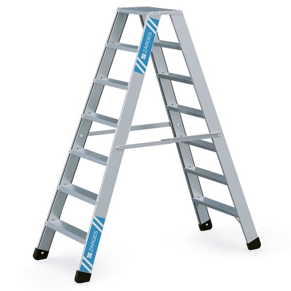 Zarges Stehleiter mit Stufen