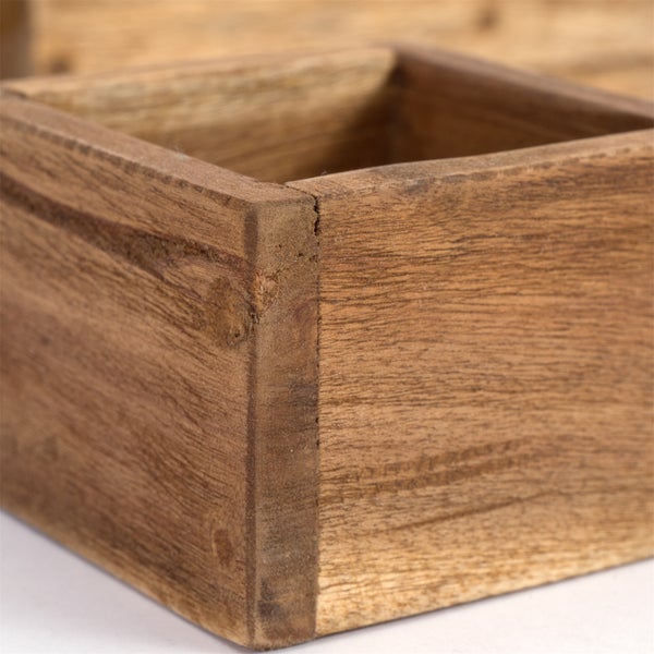 Kisten-Set Cubo II 7-tlg. Massivholz