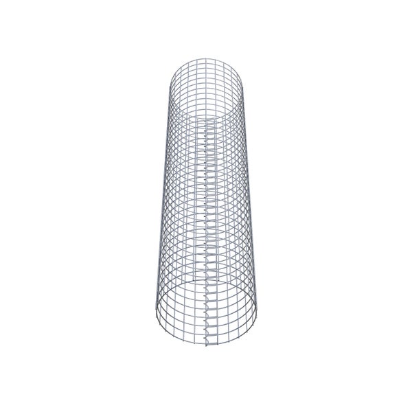 Gabionensäule Durchmesser 42 cm MW 5 x 5 cm rund - Höhe: 170 cm
