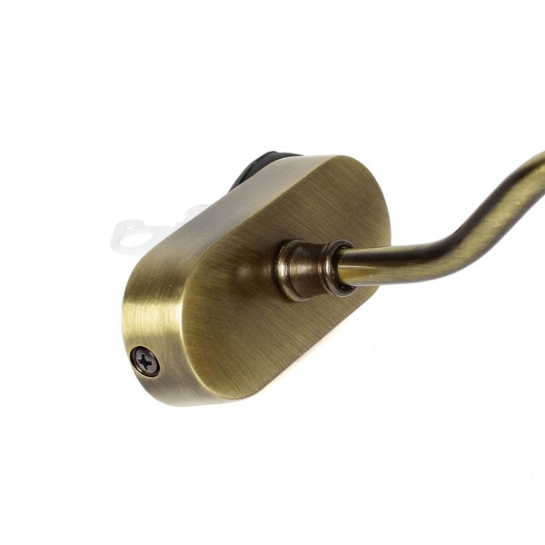 Wandleuchte aus Metall, Detailansicht