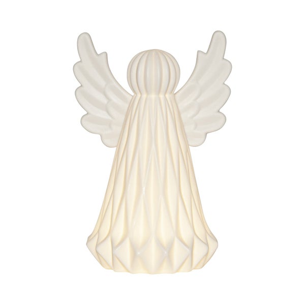Dekorative Engel-Figur aus Keramik