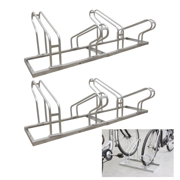 Fahrradständer für mehrere Fahrräder