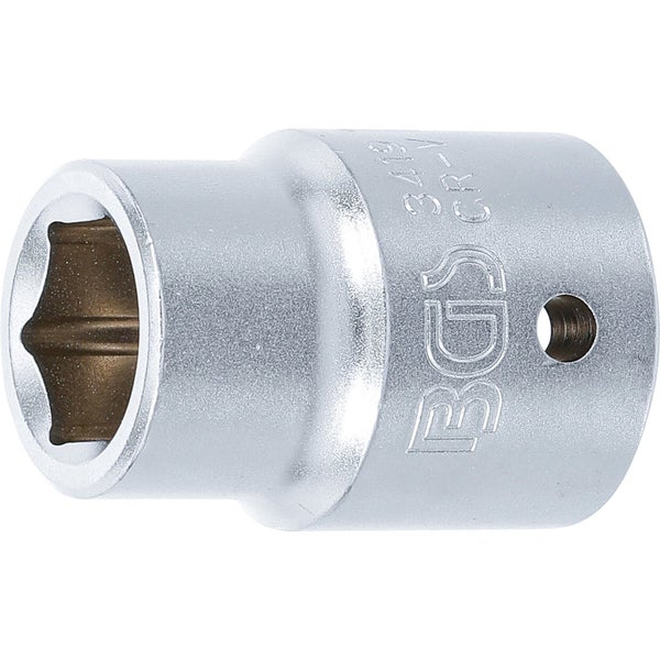 BGS Steckschlüssel-Einsatz Sechskant Antrieb Innenvierkant 20 mm (3/4) SW 19 mm - 3419