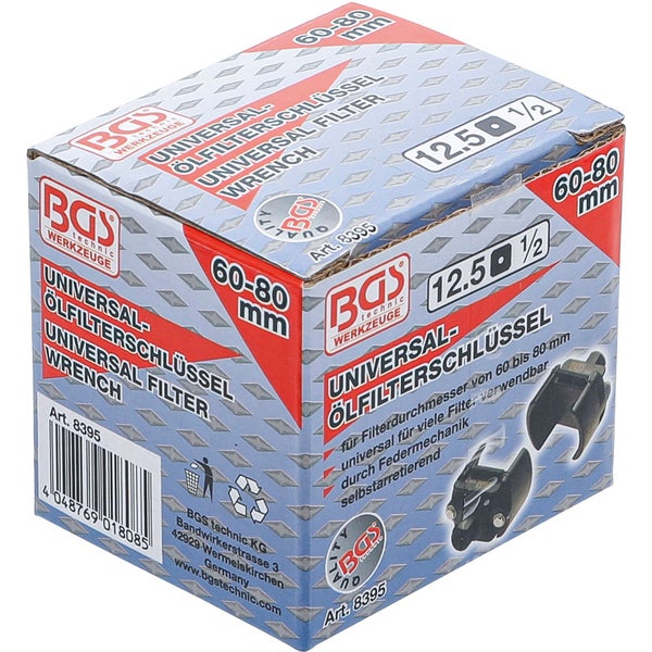 BGS Universal Ölfilterschlüssel Verpackung