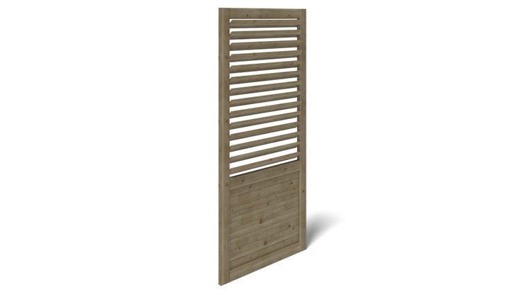 Paneel für Gartenlaube mit Jalousie 1,01x2,17m