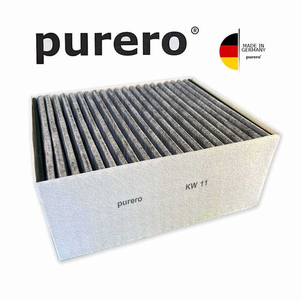 PURERO Premium Aktivkohlefilter als Ersatz für Siemens CleanAir 11033934 / 11017314