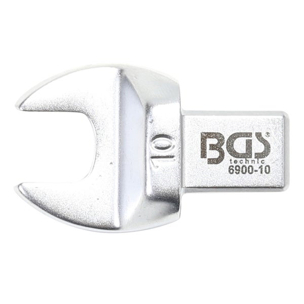 BGS Einsteck-Maulschlüssel 10 mm Aufnahme 9 x 12 mm - 6900-10