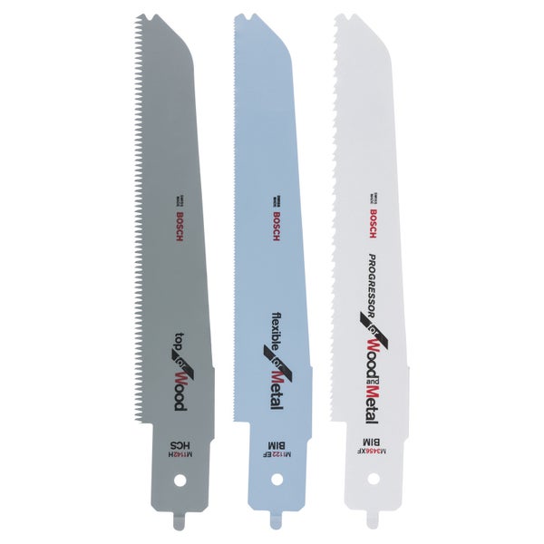 Bosch Stichsägeblatt-Set für Bosch-Multisäge 3tlg. für PFZ 500 E - 2608656934