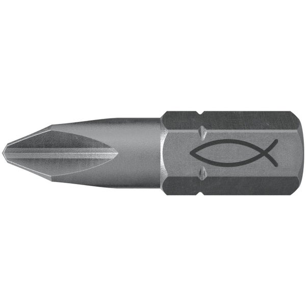 Schrauberbit mit Fischsymbol
