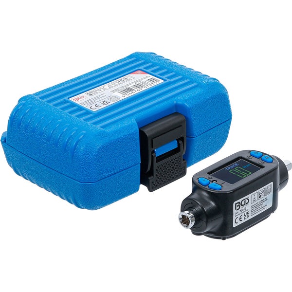 BGS Digitaler Drehmoment-Adapter 6,3 mm (1/4) 6 - 30 Nm - 70212