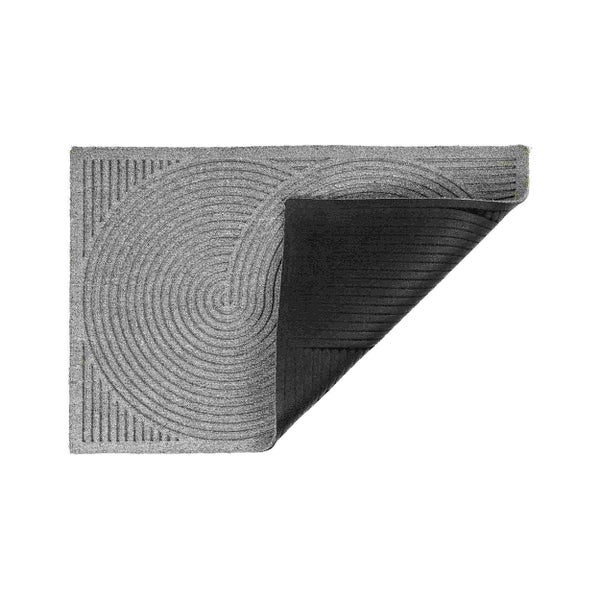 Fußmatte mit Spirale und gerippter Rückseite