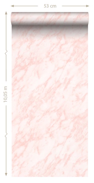 Tapetenrolle mit Marmoroptik, 53 cm breit und 10,05 m lang