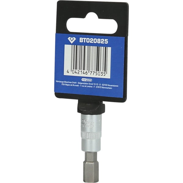BRILLIANT TOOLS 1/4 Innensechskant Bit-Stecknuss 8 mm - BT020825