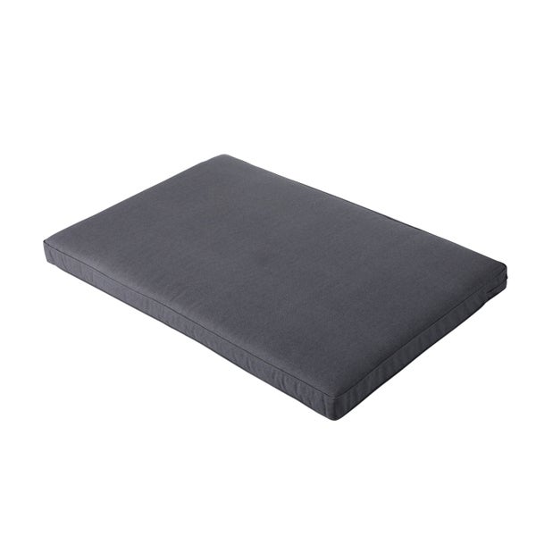 Lounge Sitzkissen Oxford grau - Ca. 120x80 cm