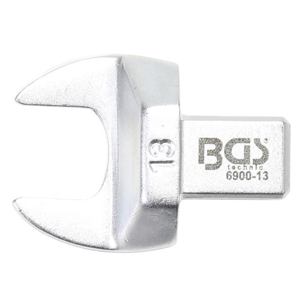BGS Einsteck-Maulschlüssel 13 mm Aufnahme 9 x 12 mm - 6900-13