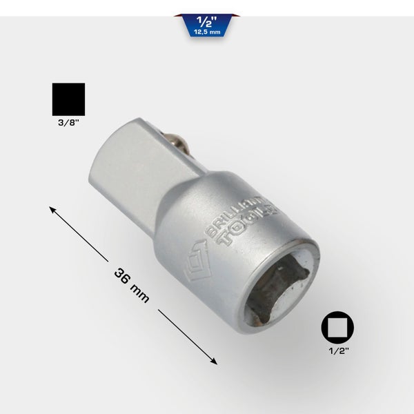 BRILLIANT TOOLS 1/2 Adapter auf 3/8 - BT022905