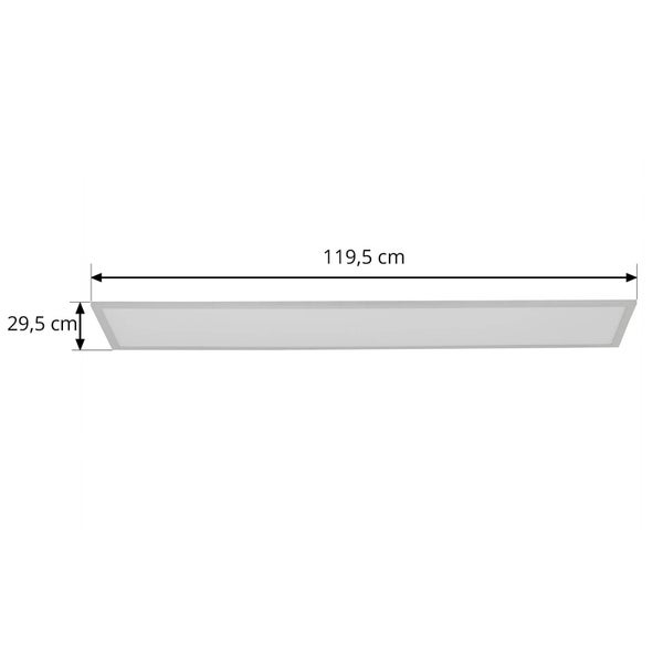 Lindby LED Deckenleuchte (LED Panel) Lamin dimmbar mit Leselampe (Modern) in Weiß (1 flammig, ) - Lampe Deckenlampe Wohnzimmerleuchte