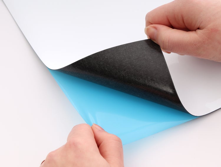 Whiteboardfolie, Magnetisch Selbstklebend | Memoboard | Whiteboard | Schreibtafel | Wandfolie | Multifunktionale Tafelfolie | Selbstklebende magnetische Boardmarkerfolie weiß 75x100cm