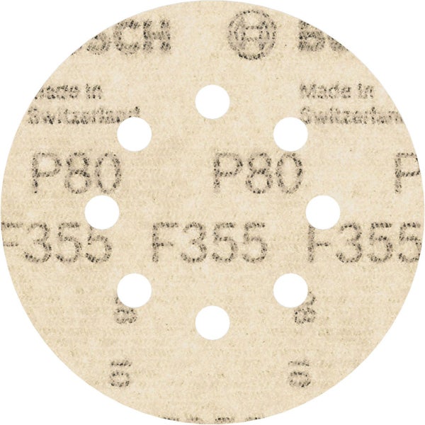 Schleifpapier P80 mit Löchern