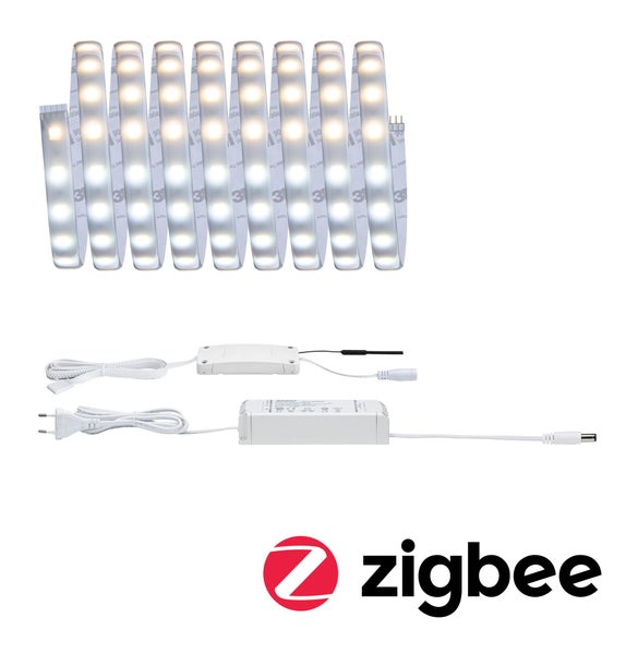 LED Streifen Set mit Controllern und Zigbee Logo