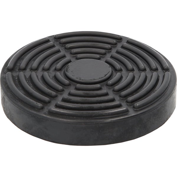 Runde Gummiauflage mit konzentrischen Rillen