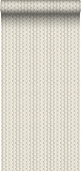 Borastapeter Tapete Blumen Braun - 53 cm x 10.05 m - 662665