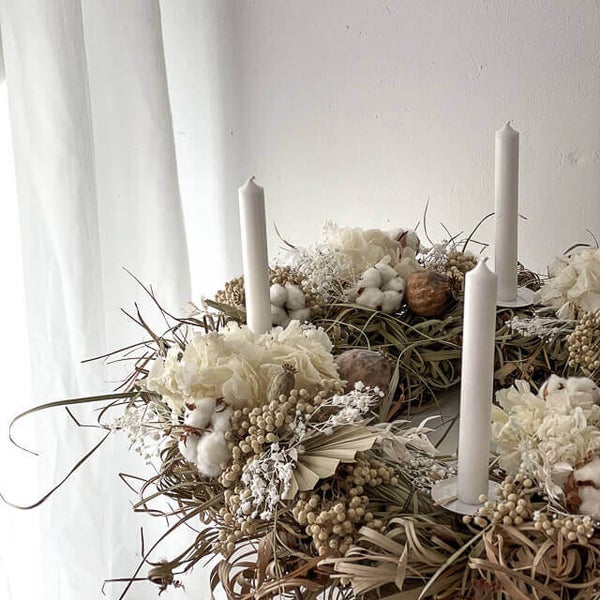 Adventskranz Trockenblumen Extraordinary