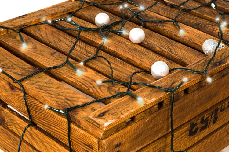 LAALU Weihnachtslichterkette COLD WHITE 4 m