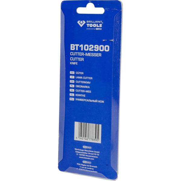 Brilliant Tools Cutter-Messer im Blisterpack