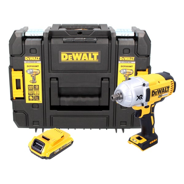 DeWalt Akku-Schlagschrauber Set mit 18 Volt Akku und TSTAK Transportkoffer