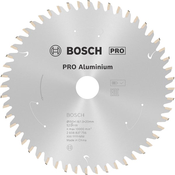 Bosch PRO Aluminium cordless Blatt für Kreissägen 150 x 1,8 x 20 mm - 2608837756