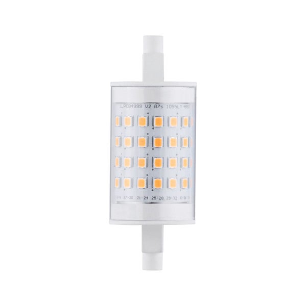 Standard 230V LED Stab R7s 78mm 1055lm 9W 2700K Klar
