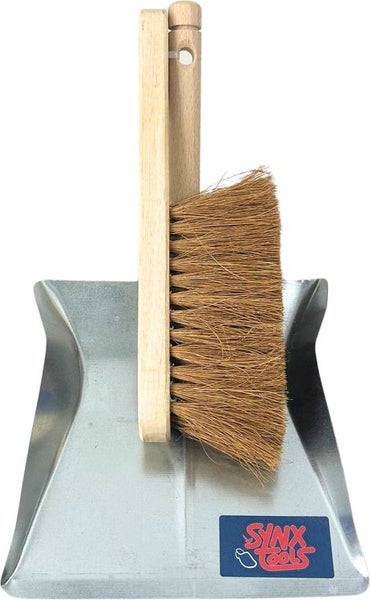 Kehrgarnitur mit Handfeger und Kehrblech