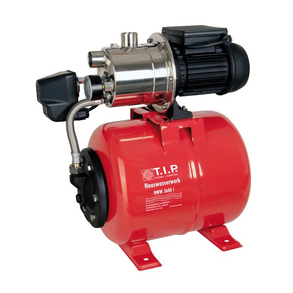Hauswasserwerk mit Edelstahlpumpengehäuse