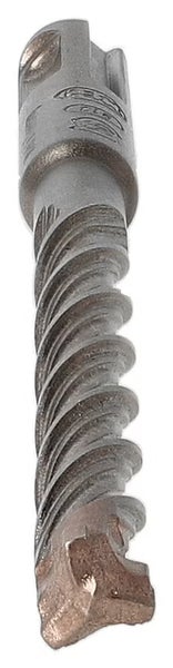 SDS-plus Hammerbohrer aus Stahl mit 4-Schneiden-Kopf für Beton und Mauerwerk.