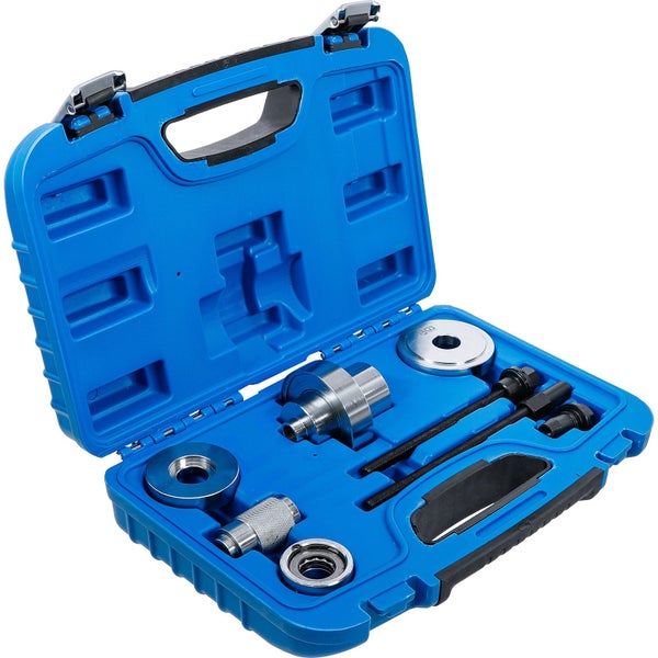 Werkzeugsatz im blauen Koffer für den Werkstattbedarf