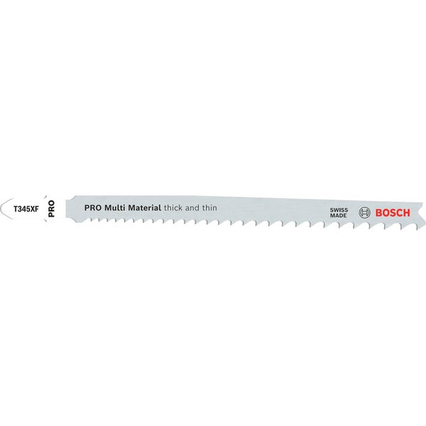 Bosch PRO Multi Material thick and thin T345XF Stichsägeblatt 132 mm 2-tlg. - 2608655101