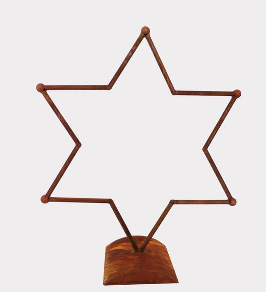 Dekoration Stern aus Metall