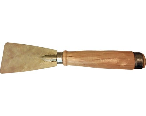Fliesen-/Betonstemmspachtel 60 mm mit Holzgriff, angeschliffene Klinge
