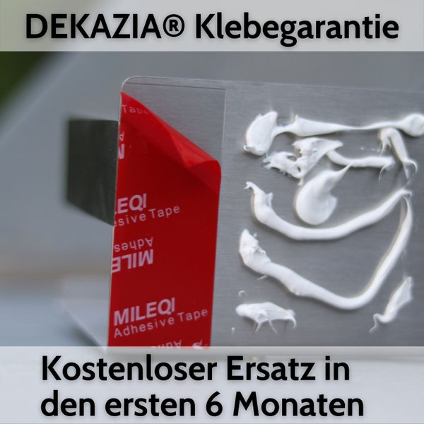 DEKAZIA® Duschablage ohne Bohren Edelstahl | Duschregal ohne Bohren Duschkorb ohne Bohren Badregal ohne Bohren Duschablage Shampoo Halterung für Dusche Aufbewahrung Badezimmer Regal ohne Bohren