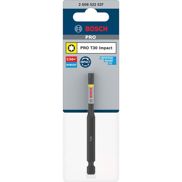 Bosch PRO Torx Impact Bit T30 90 mm - 2608522537