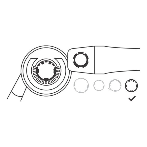 Rohrsteckschlüssel mit Einsätzen