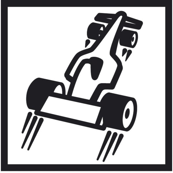 Symbol für Autorennen