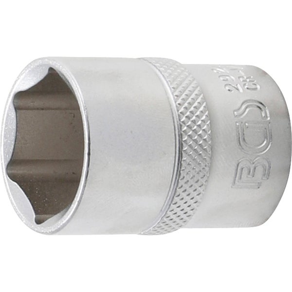 BGS Steckschlüssel-Einsatz Sechskant Antrieb Innenvierkant 12,5 mm (1/2) SW 21 mm - 2921